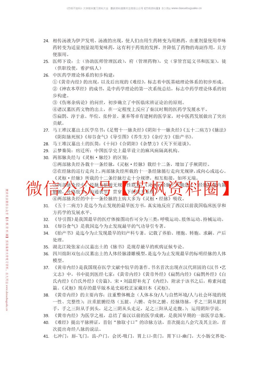中医医学史